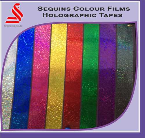 Sequins Colours Film Holographic Tapes
