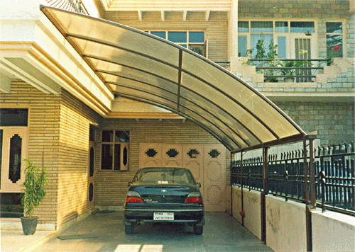 Car Parkin Sheds