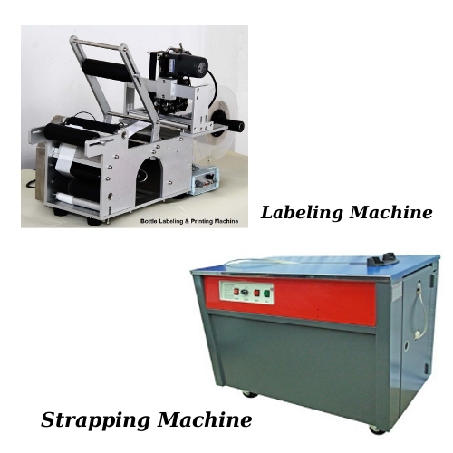 Labeling Machine & Strapping Machine