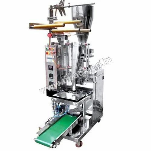 Semi Pneumatic Pouch Packing Machine - Stainless Steel, Semi-Automatic, Silver | Durable, High Performance, Low Maintenance