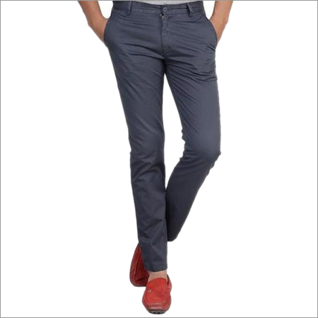 Cotton Trouser - Silk Material, Slim Fit, Dark Grey Color | Four Pockets, Cool Pass, No Fade, Dry Cleaning, Washable