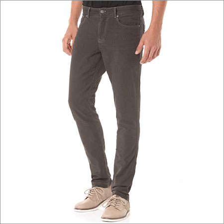 Mens Casual Trousers - Linen Material, Straight Plate Type, Black Color | Cool Pass Feature, Dry Cleanable, No Fade, Four Pockets, All Seasons