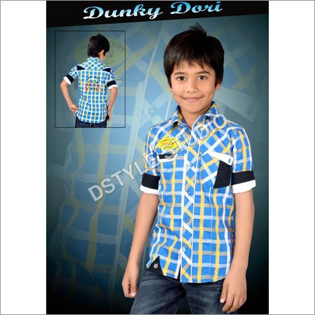Kids Check Shirts
