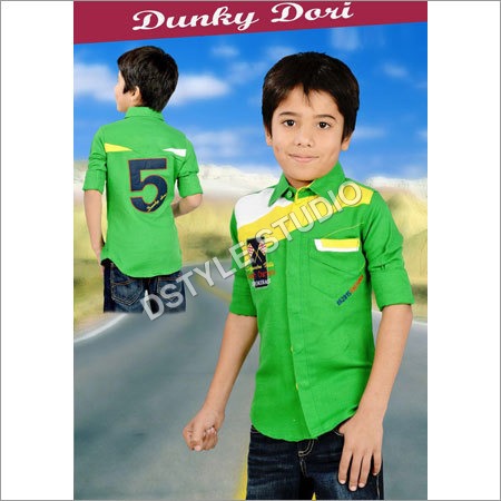 Half Sleeve Kids Shirts