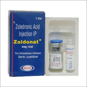 Zoldonat, Zoledronic Acid Injection 4 Mg Powder