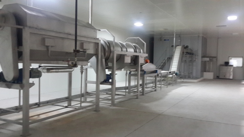 IQF Vegetable and Fruit Line Blancher cum Cooler