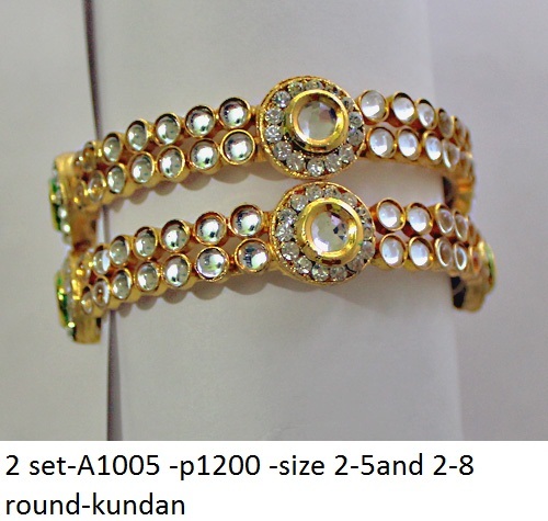 Kundan Bangles