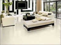 Nano Polished Vitrified Tiles - Vitrified, 600x600mm, 800x800mm, 1200x600mm, Off-white | Durable, Economical, Skid Resistant, Excellent Finish, Nano Polishing