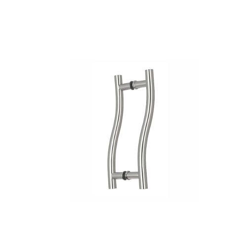 Stainless Steel S Type Glass Door Handle