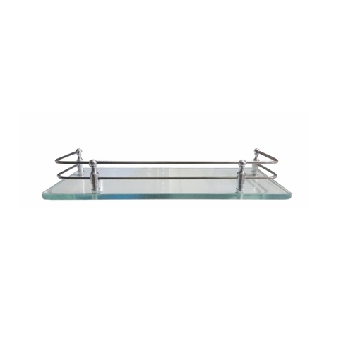 Stainless Steel DVD Glass Shelf