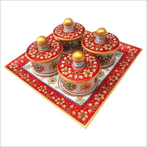Marble Four Dibbi Set