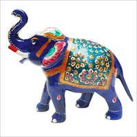 Elephant With Meenakari Work