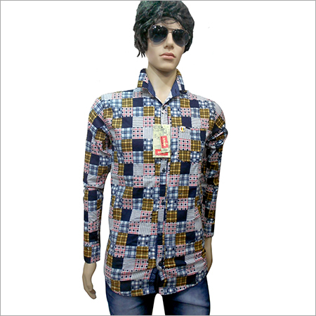 Lycra Casual Designer Shirts