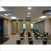 Operable Wall - Aluminum, Customizable Dimensions, Powder Coated Finish | Durable With 35 Db Sound Sealing, Flexible Modular Design, Manual And Automatic Operation