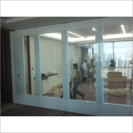 Sliding Glass Wall By DIVIDER PARTITION SYSTEM PVT. LTD.