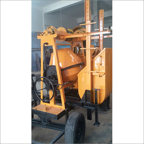 Concrete Mixture Machine With Lift