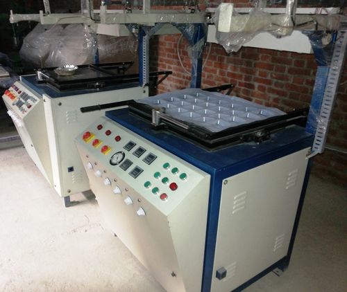 Looking Thermocol Dona Making Machine