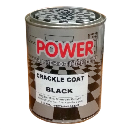 Crackle Coat Black