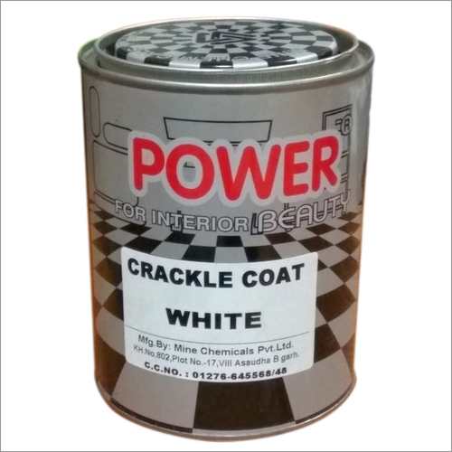 Crackle Coat White