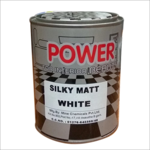 Silky Matt White