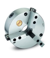 Unnat 3 Jaw Chuck With Base Hard Top Soft Jaws