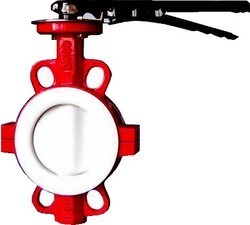 pfa lined butterfly valve