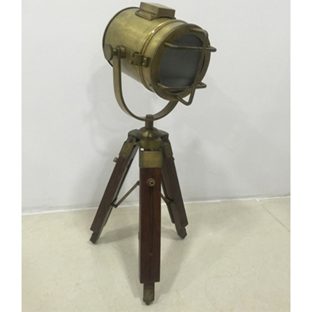 Small Brass Antique Finish With Tripod Stand