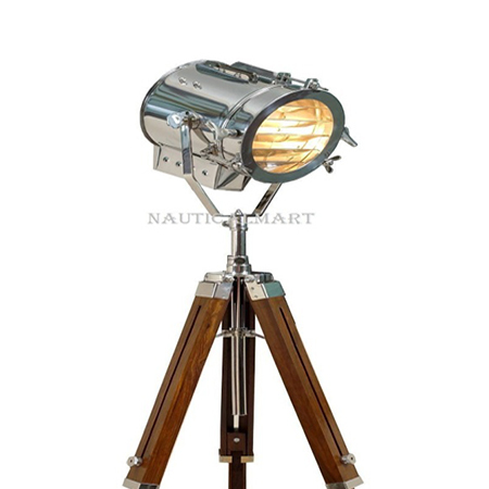 Nautical Chromefinish Search Light With Tripod Stand