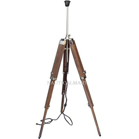 Nautical Designer Floor Lamp Tripod Stand