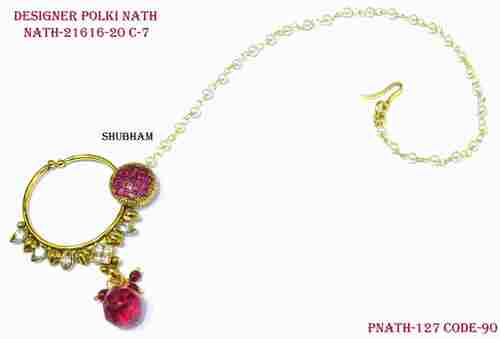 DESIGNER POLKI NATH