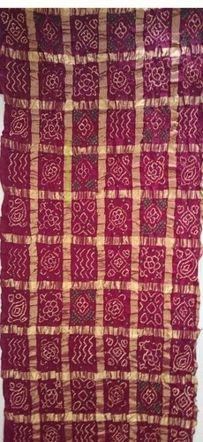 Printed Cotton Gharchola Saree