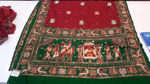 Handwork Silk Saree