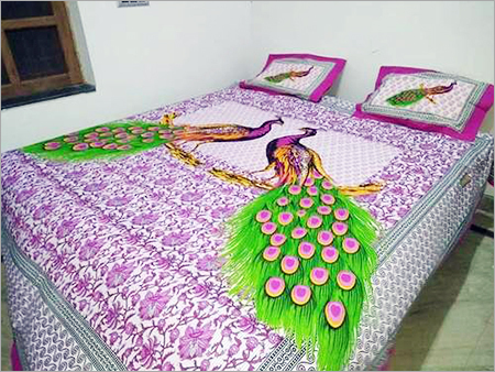 Peacock Print Bedsheets