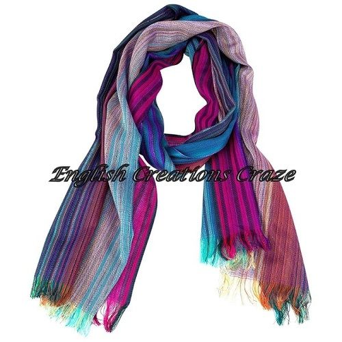 Multicolor Acrylic Mix Color Stoles Manufacturers