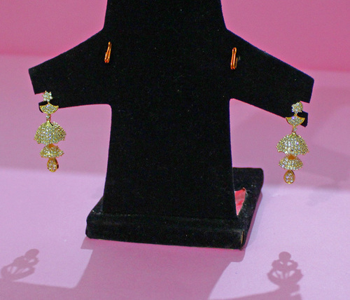 Designer Jhumke - Premium Grade Alloy, Lightweight And Alluring Finish | Supreme Design, Ideal For Matching Attire