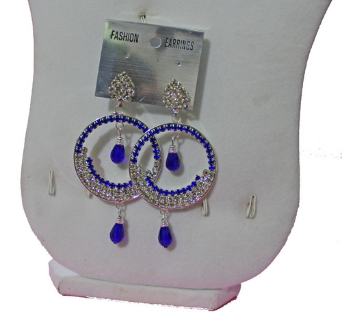 Blue Latkan Earrings