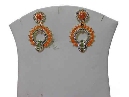 Orange Earrings