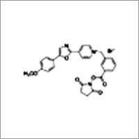 1-[3-(succinimidyloxycarbonyl)benzyl]-4-[5-(4-methoxyphenyl)-2-oxazolyl]pyridinium Bromide - Crystalline White To Off-white Powder, Pyridinium Bromide Derivative, Fluorescent Labeling Agent, 98% Purity