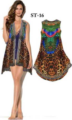 Digital Print Beach Kaftan