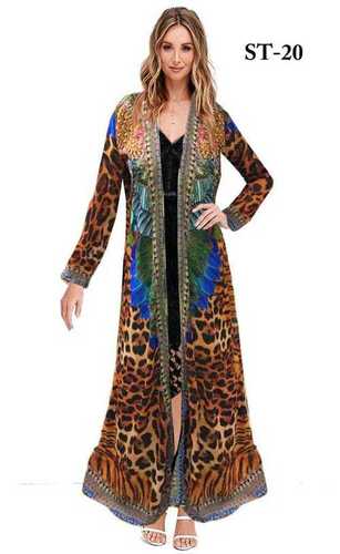 Digital Print Polyester Kaftan