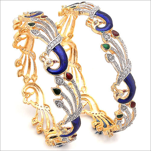 Kundan Meena Bangles