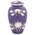 Grace Lavender Cremation Urn