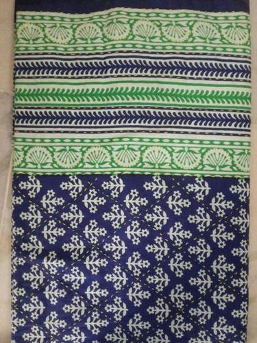 Cotton Quilt - Variable Size, Blue, 150-200 Thread Count | Soft Comfort, Warmth, Lightweight, Breathable, Washable, Durable