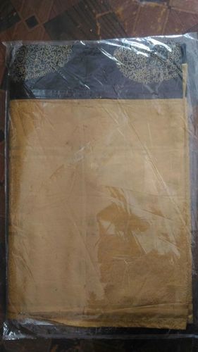 Jaipuri Patola Bed Cover - Cotton Blend, 90x108 Inches, Beige | Handcrafted, Intricate Pattern, Soft Fabric
