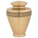 Milano Brass Cremation Urn