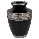 Regent Navy Black  Brass Urn