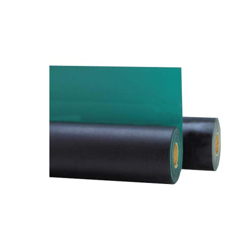 Black And Green Conductive Rubber Mat