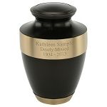 Adria Green Adult Cremation Urn