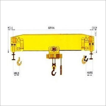 Industrial Single Beam EOT Crane