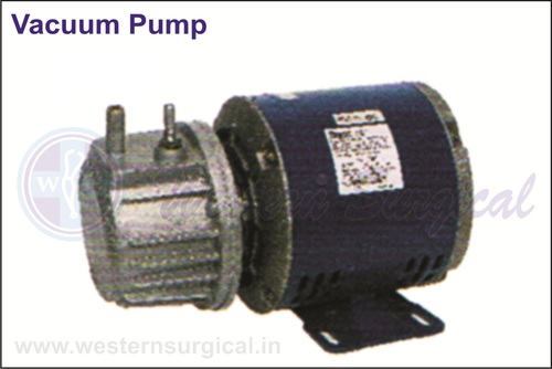 Vacuum Pump By WESTERN SURGICAL